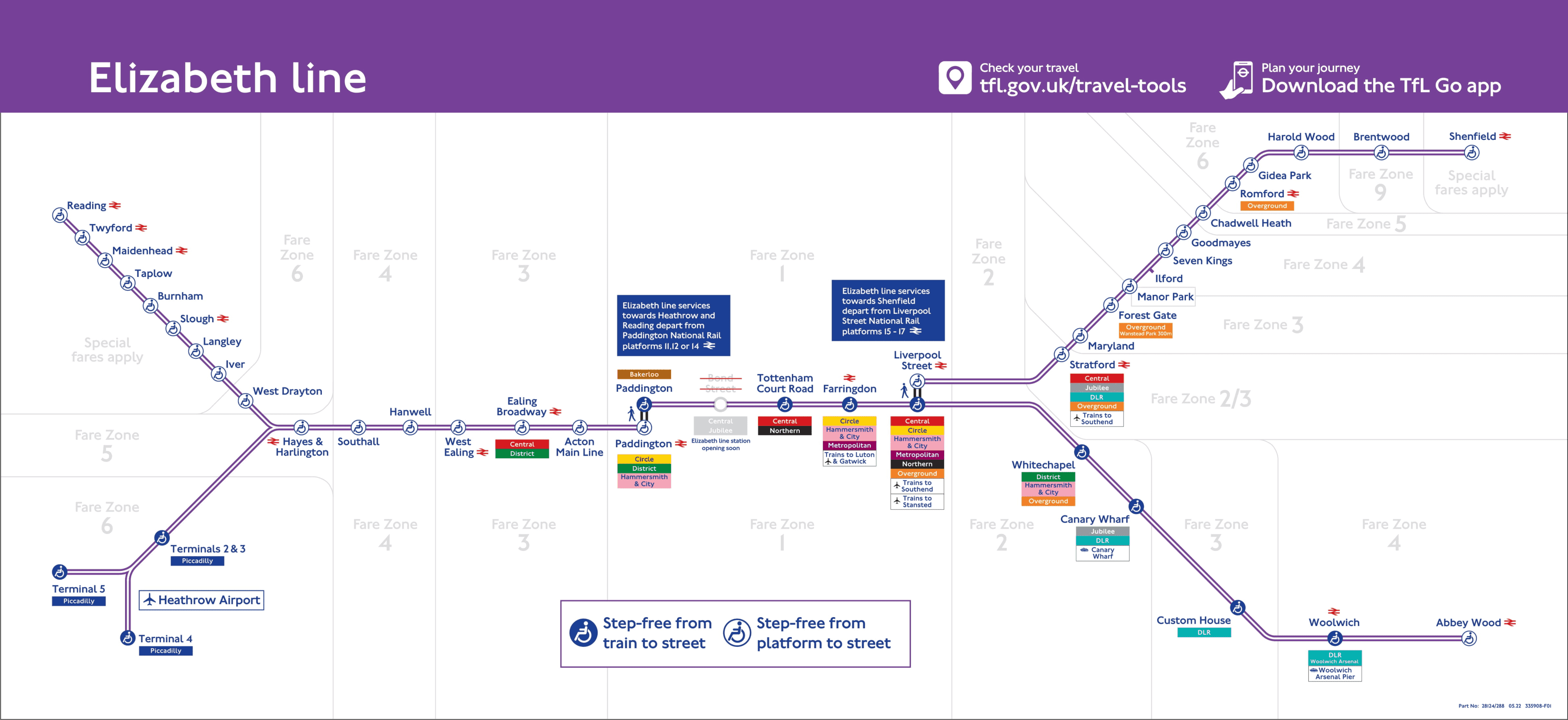 Thames Clipper Service Map
